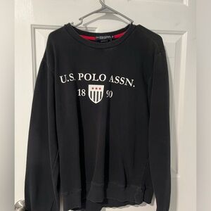U.S. Polo Assn. Men's Black sweatshirt